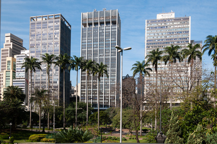 Buildings in the city of sao paulo.