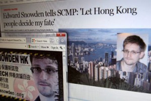Edward Snowden Hong Kong