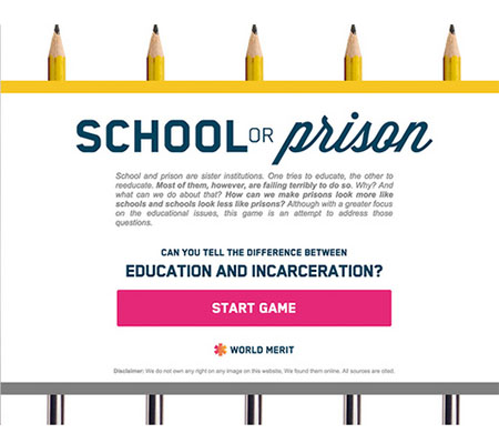 school or prison
