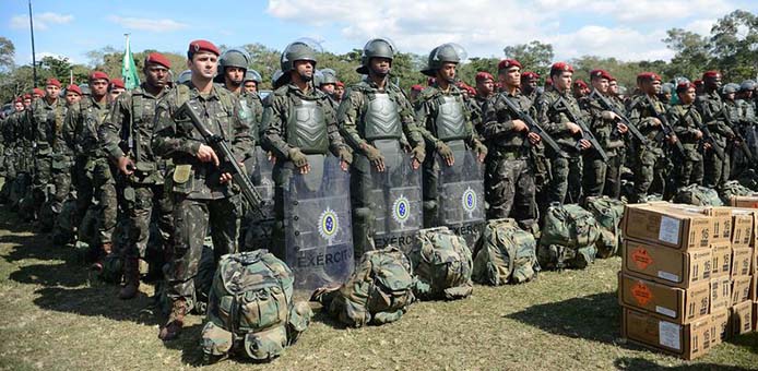 Training der Armee und Polizei für Rio 2016 - Foto: Tomaz Silva/Agência Brasil