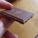 Vollmilch Kokosnuss Schokolade von Ethiquable (mein erstes Stück)